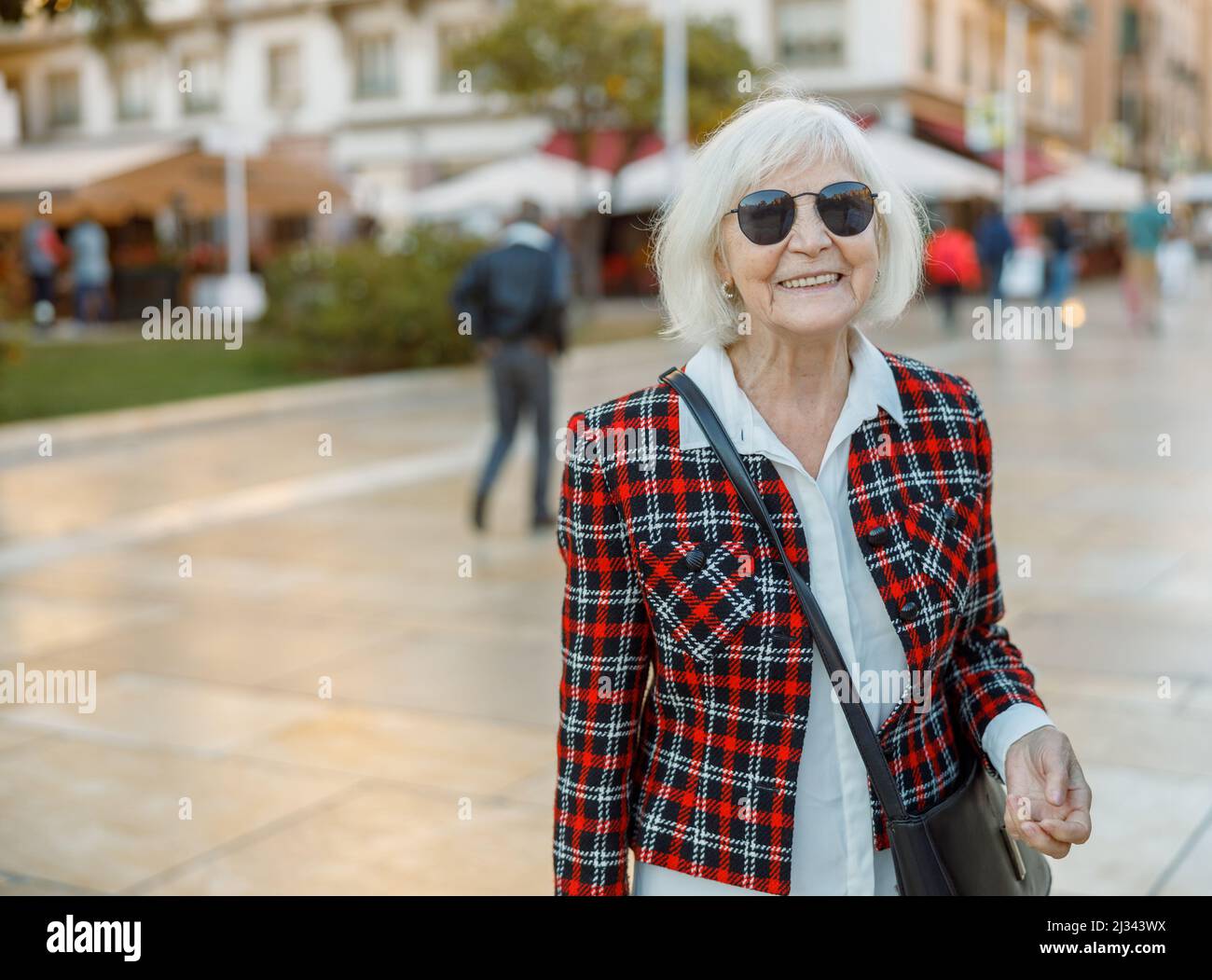 Happy pensioner hi-res stock photography and images - Alamy