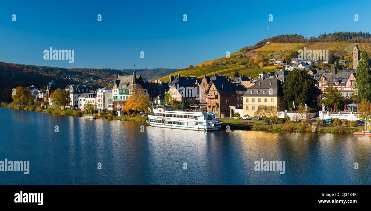 Traben-Trarbach, district of Traben, Moselle, district of Bernkastel-Wittlich, Rhineland-Palatinate, Germany, Europe Stock Photo