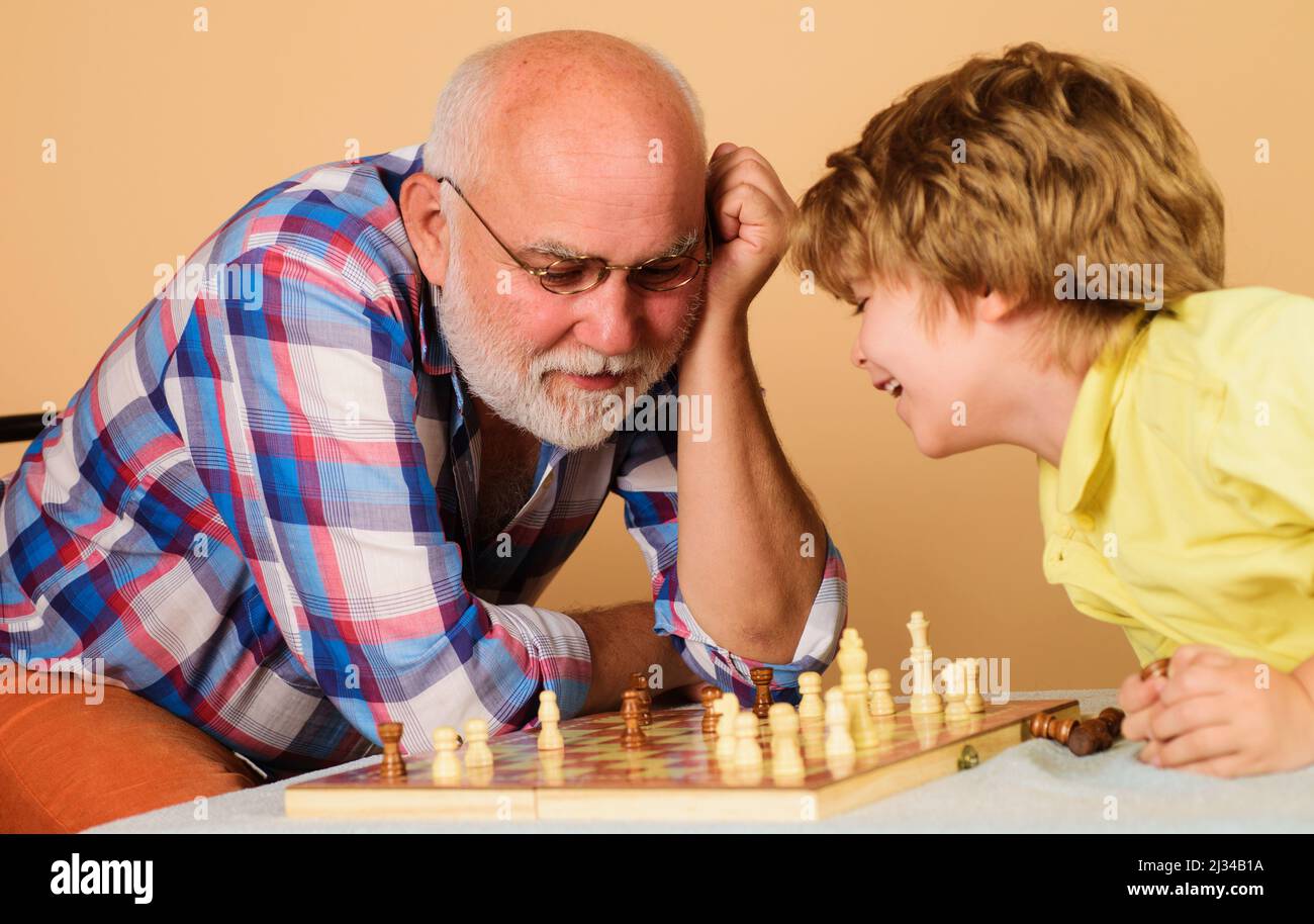 A Man Is Playing Chess Thinking About The Next Move Stock Photo - Download  Image Now - iStock