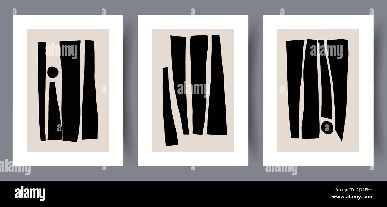 Printable wall art vector poster set Stock Vector Image & Art - Alamy