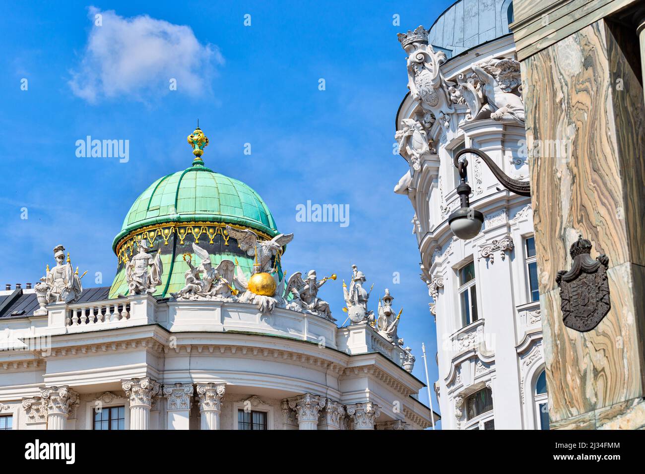 Beautiful rich in details architecture of Vienna, the capital of Austria Stock Photo Alamy
