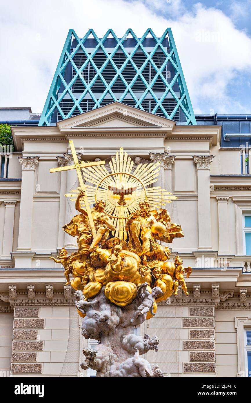 Beautiful rich in details architecture of Vienna, the capital of Austria Stock Photo Alamy