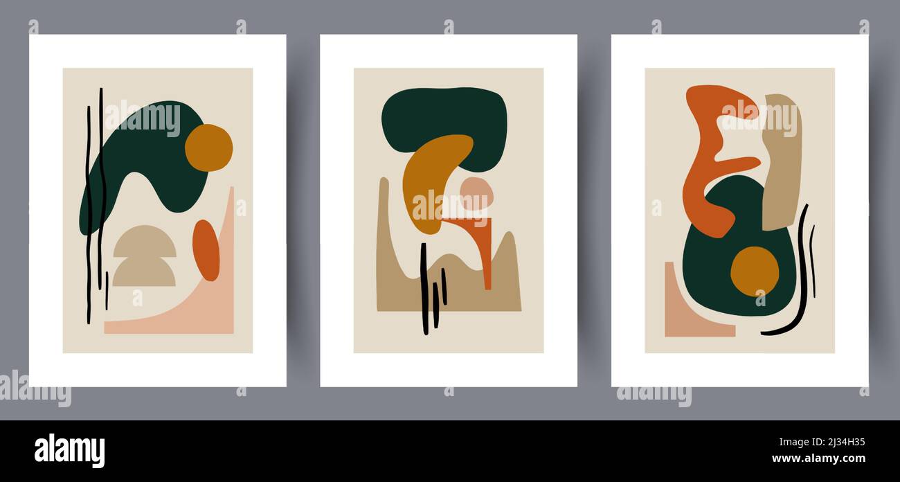 Printable wall art vector poster set Stock Vector Image & Art - Alamy