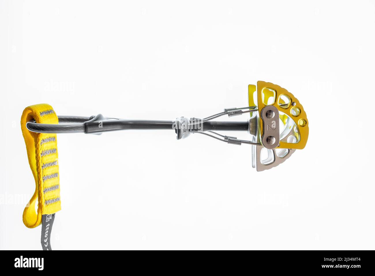 Spring loaded camming device, rock climbing protection equipment number