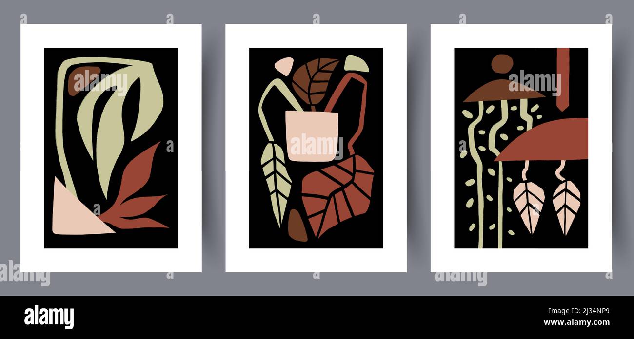 Printable wall art vector poster set Stock Vector Image & Art - Alamy