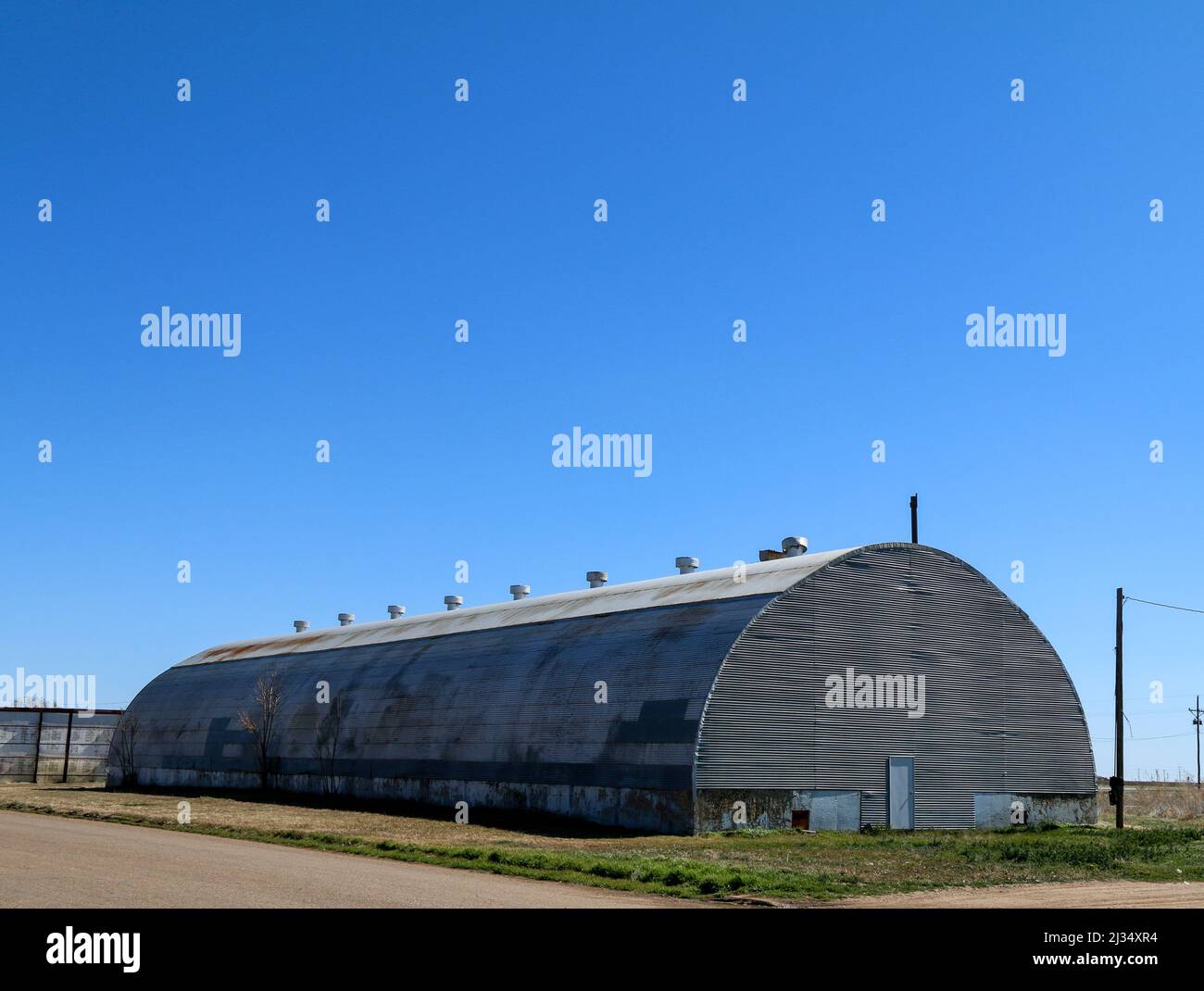 a farming quonset hut storage harvest building farm corrugated iron