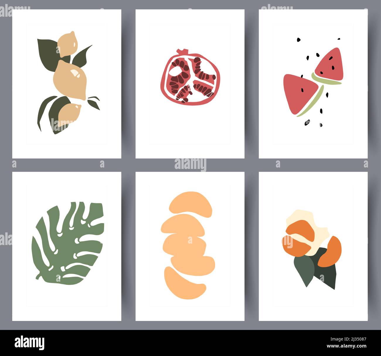 Printable wall art vector poster set Stock Vector Image & Art - Alamy