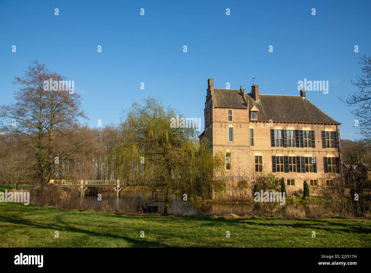 Castle at Vorden, Gelderland, Holland Stock Photo