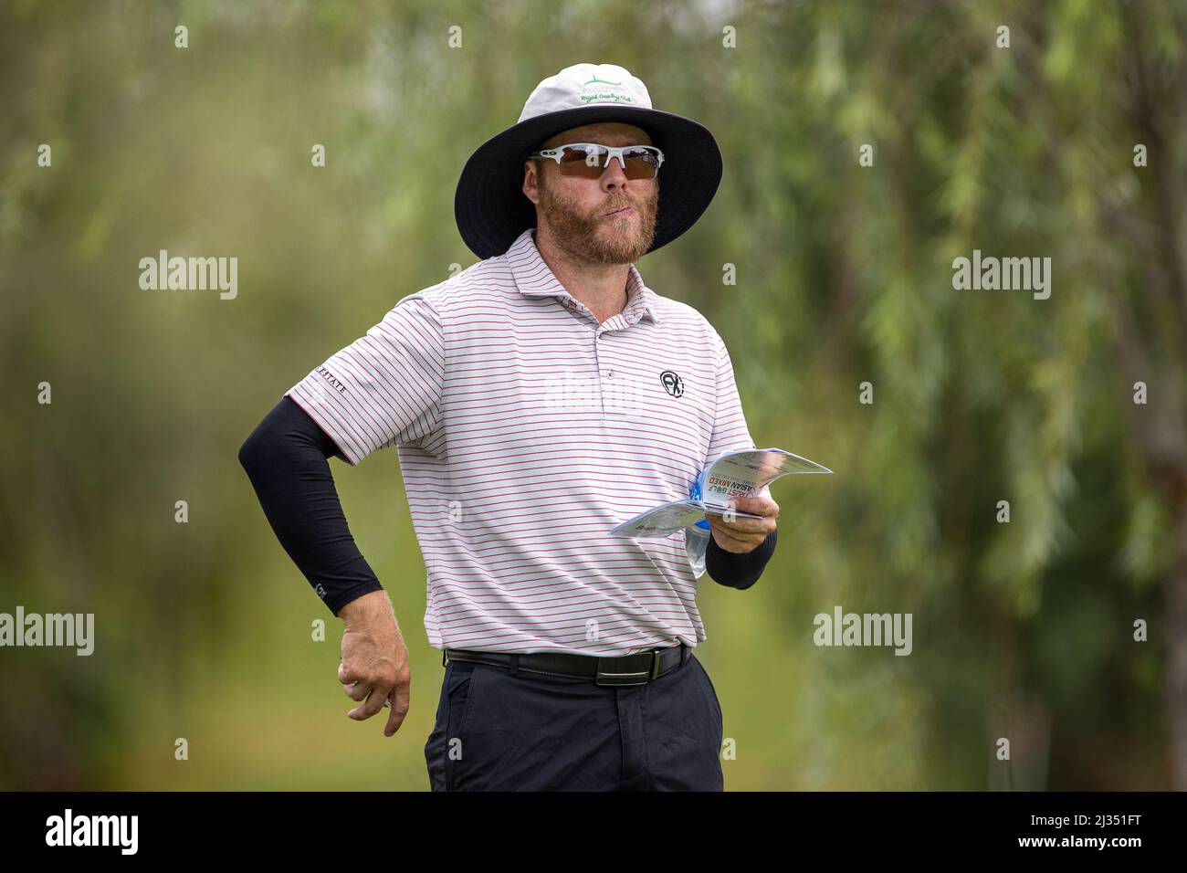 Pattaya Thailand April 5 Jarin Todd from the USA during practice day