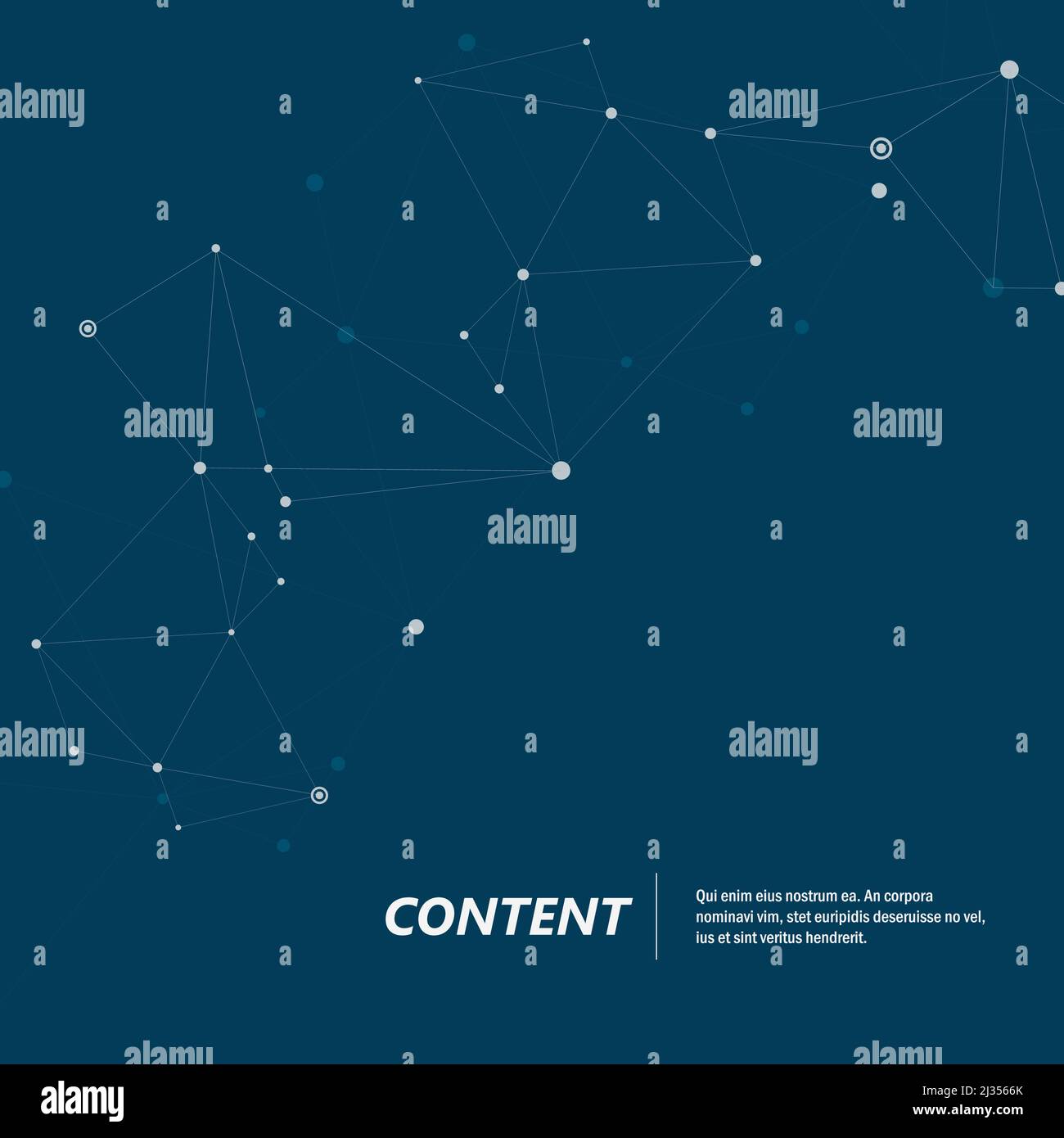 Vector digital technology concept with polygonal shapes Stock Vector ...