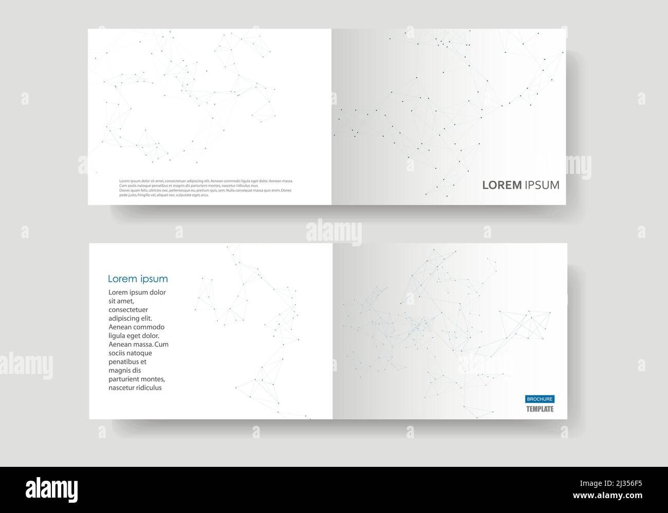Modern vector templates for brochure cover Stock Vector