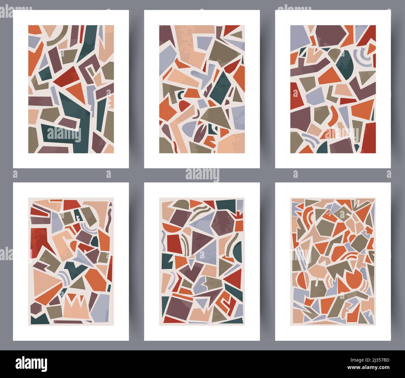 Printable wall art vector poster set vector Stock Vector Image & Art ...