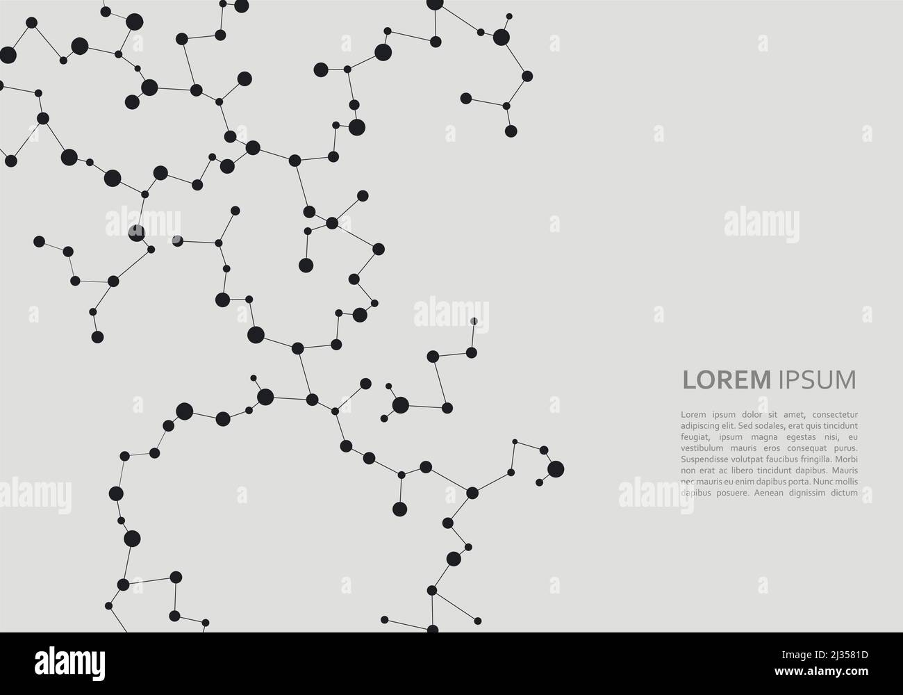 Abstract connecting dots and lines with network science and technology ...