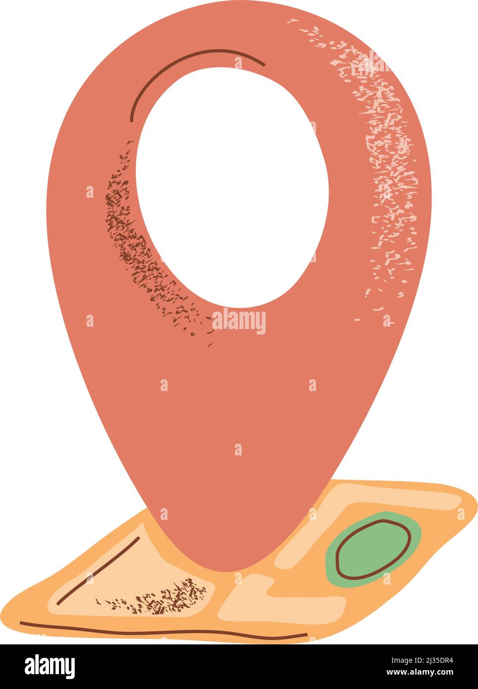 location pin in map Stock Vector Image & Art Alamy