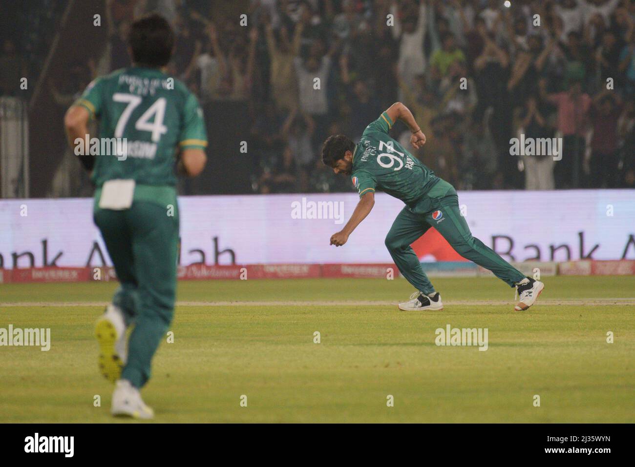 Lahore, Pakistan. 05th Apr, 2022. A view the Twenty20 international