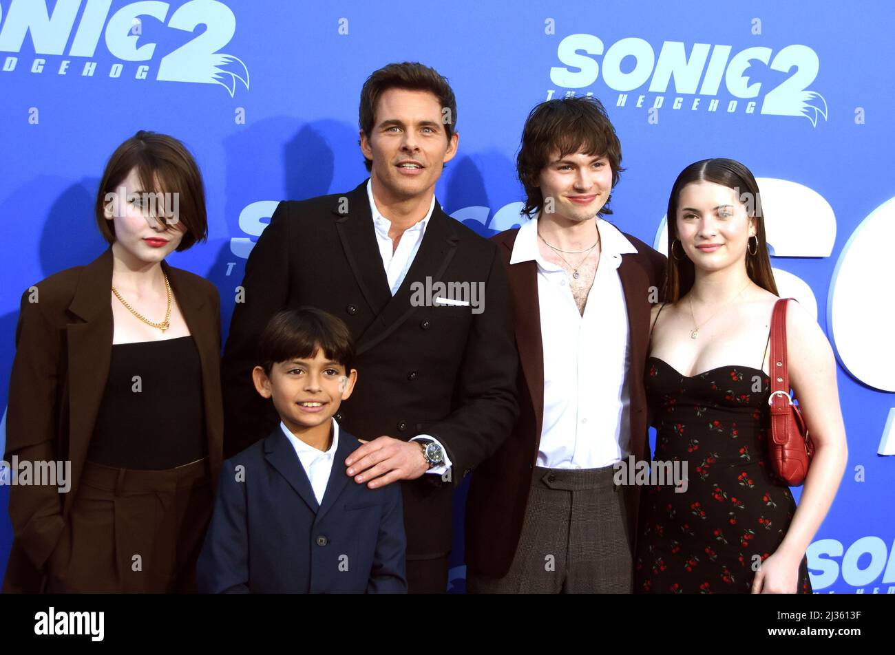 Los Angeles, California, USA 5th April 2022 (LR) Mary James Marsden