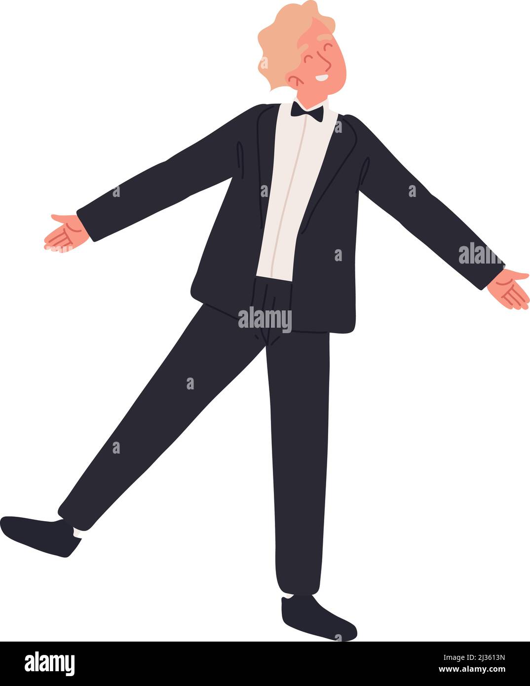 happy wedding groom Stock Vector Image & Art - Alamy