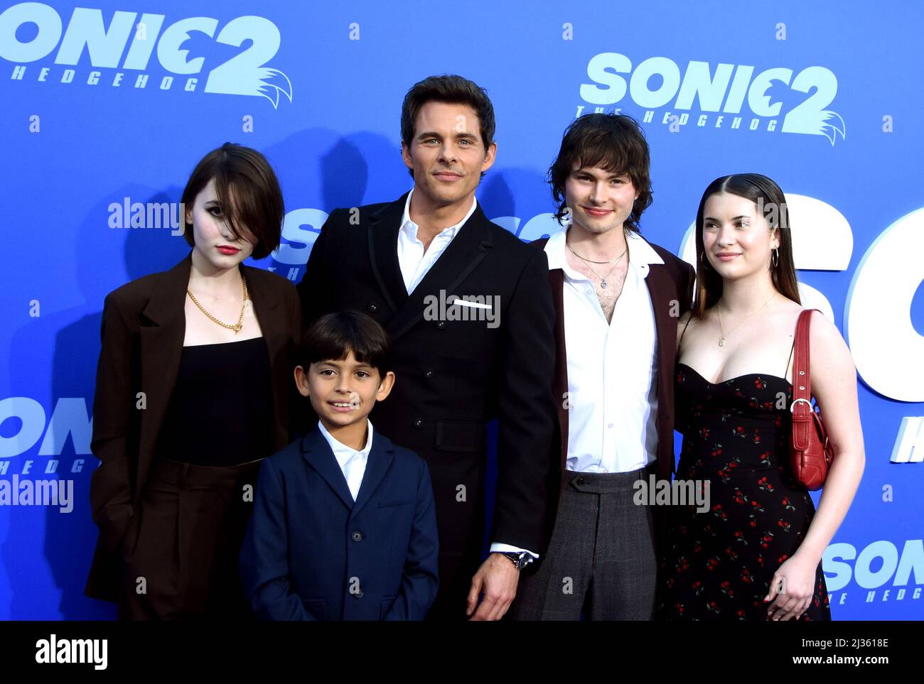 Los Angeles, California, USA 5th April 2022 (LR) Mary James Marsden