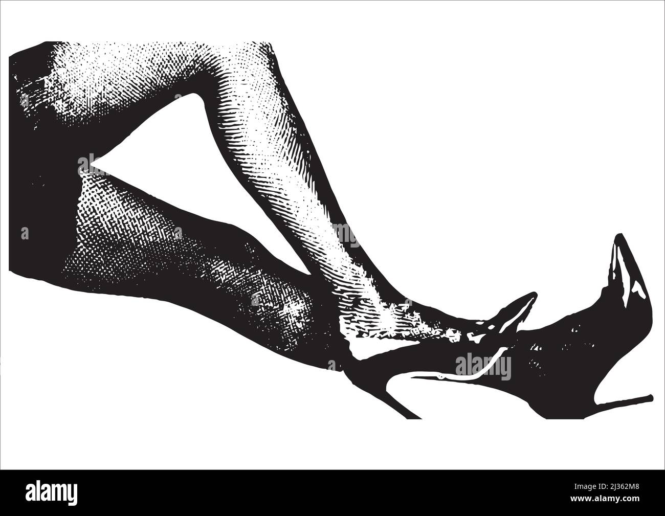 Rough leg Stock Vector Images Alamy