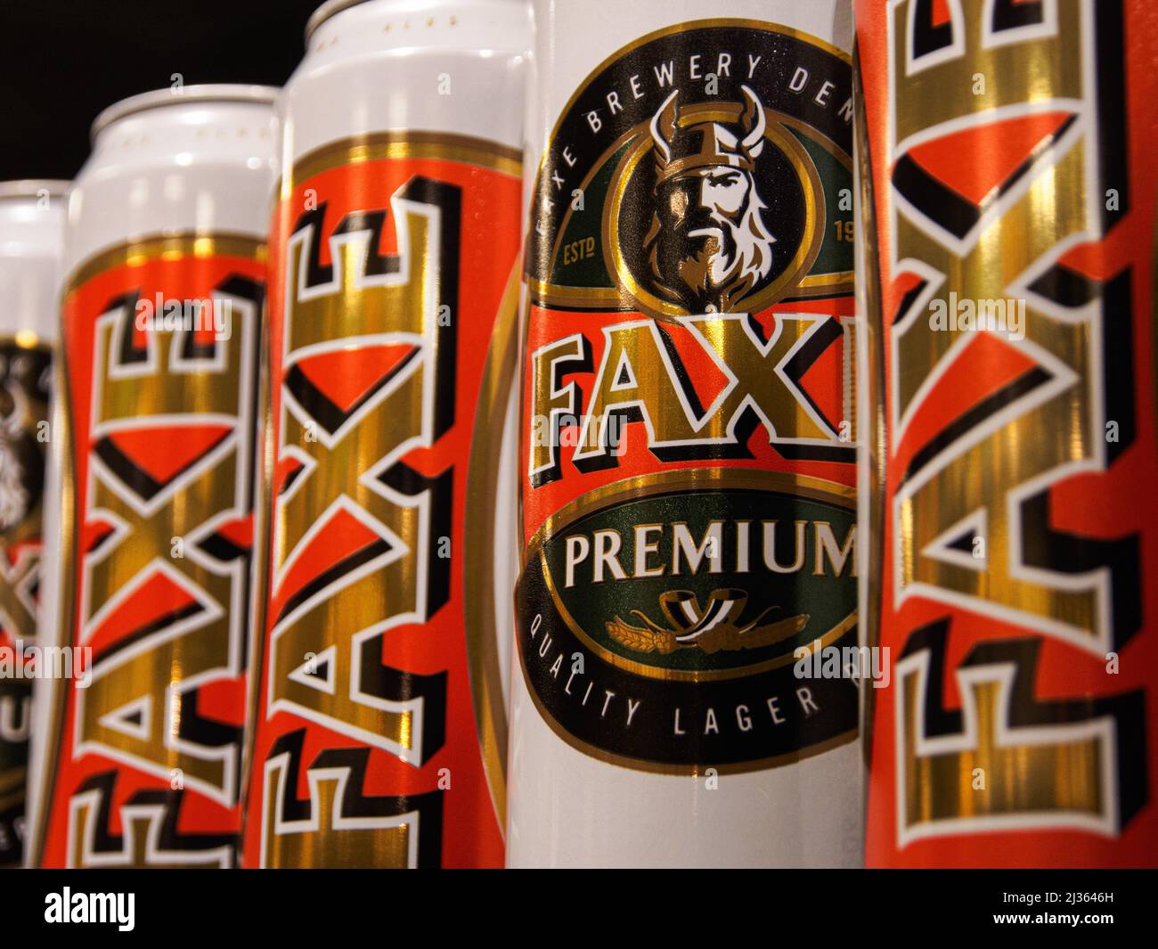 Faxe beer hi-res stock photography and images - Alamy