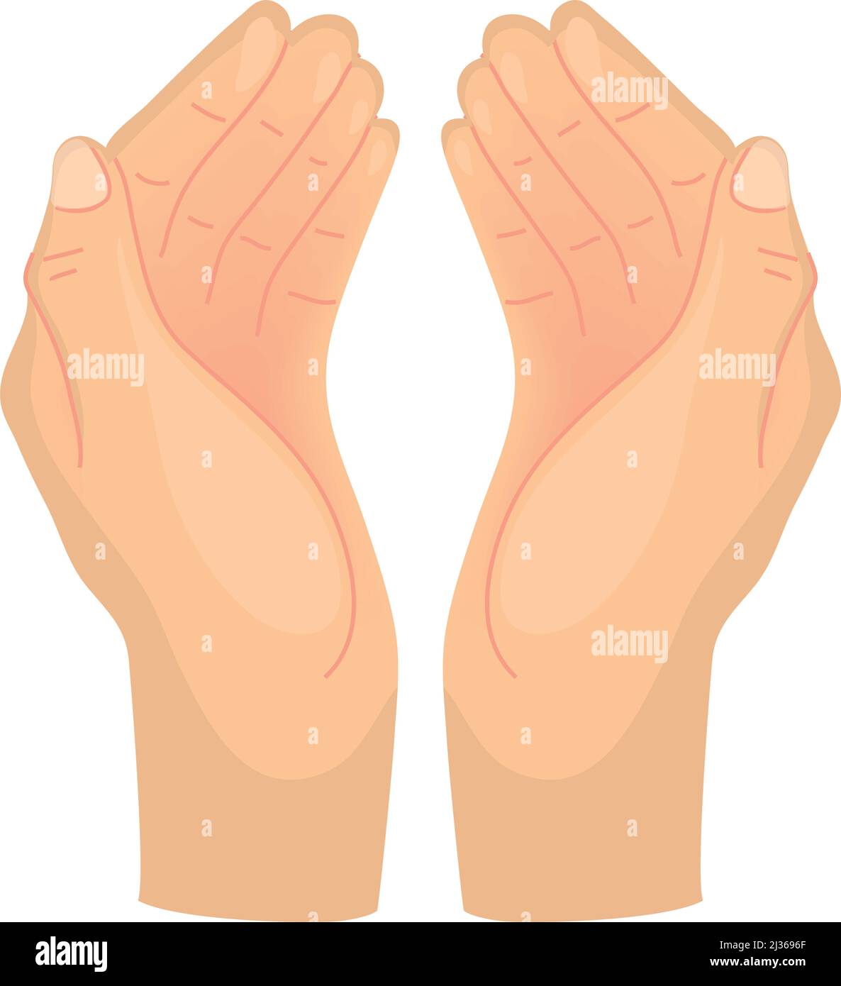 praying hands gesture Stock Vector Image & Art - Alamy