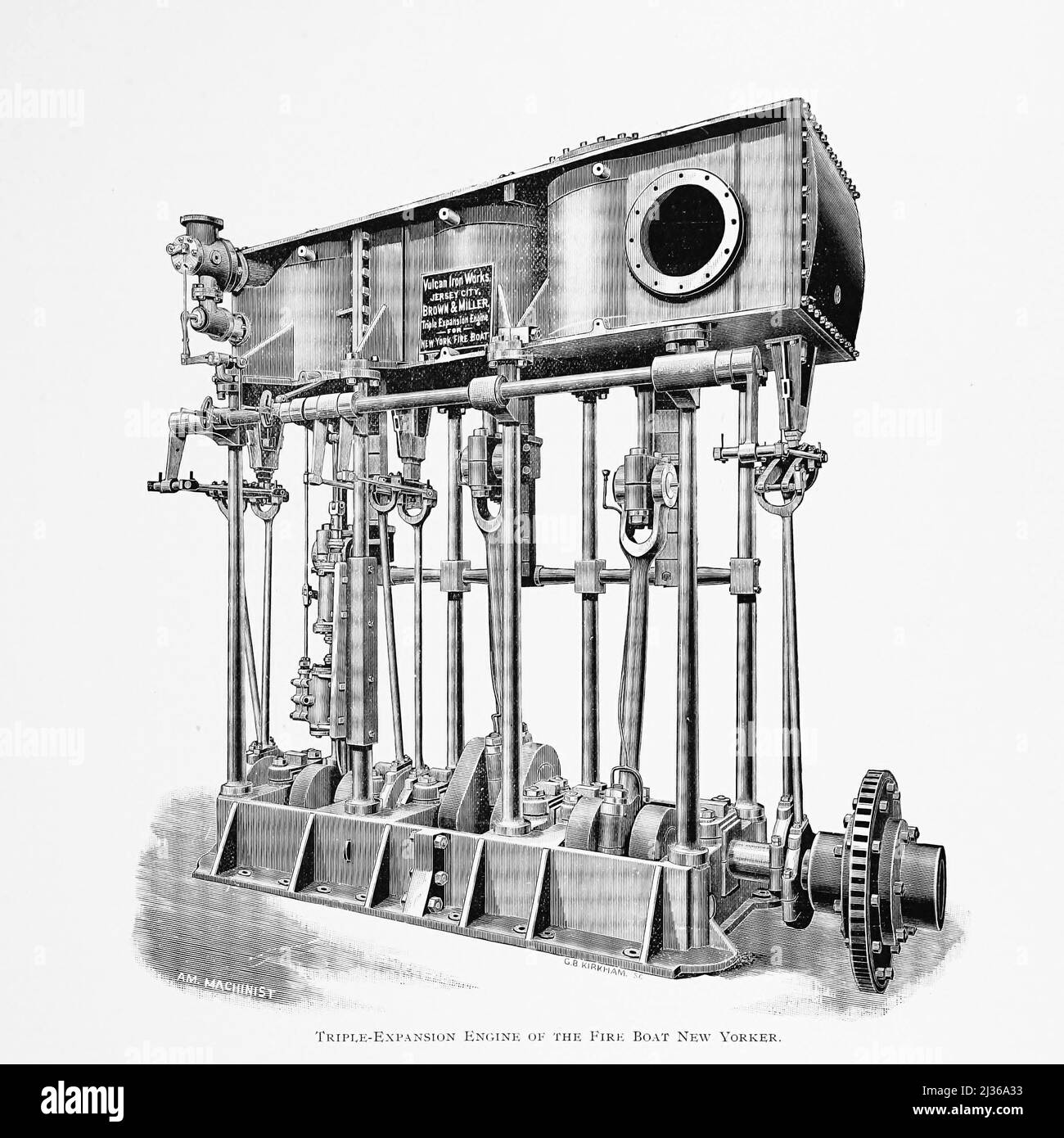 TripleExpansion Engine of the Fire Boat New Yorker. from the book