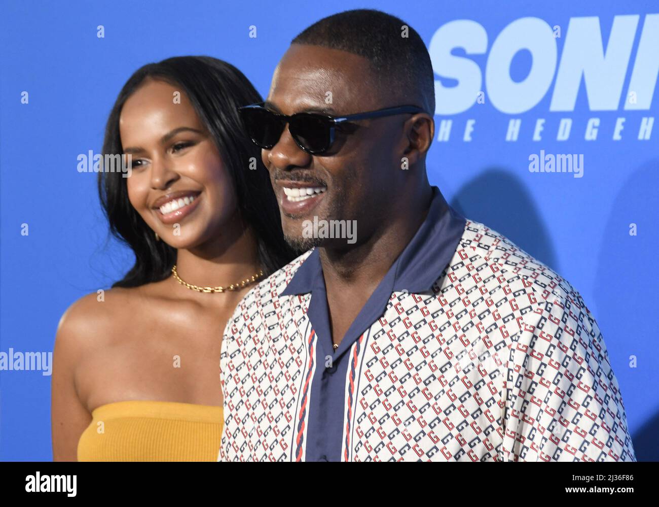 Los Angeles, USA. 05th Apr, 2022. (L-R) Sabrina Elba And Idris Elba At ...