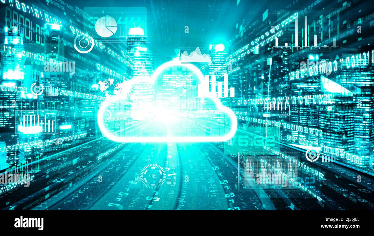 Cloud computer and online data storage with tacit intelligent sharing