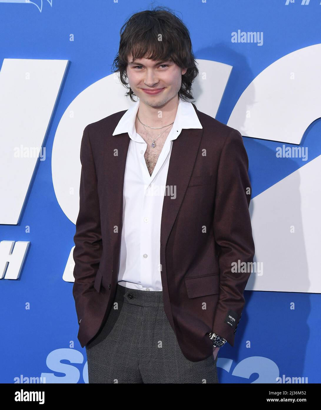 Jack Marsden arrives at the SONIC THE HEDGEHOG 2 Los Angeles Premiere