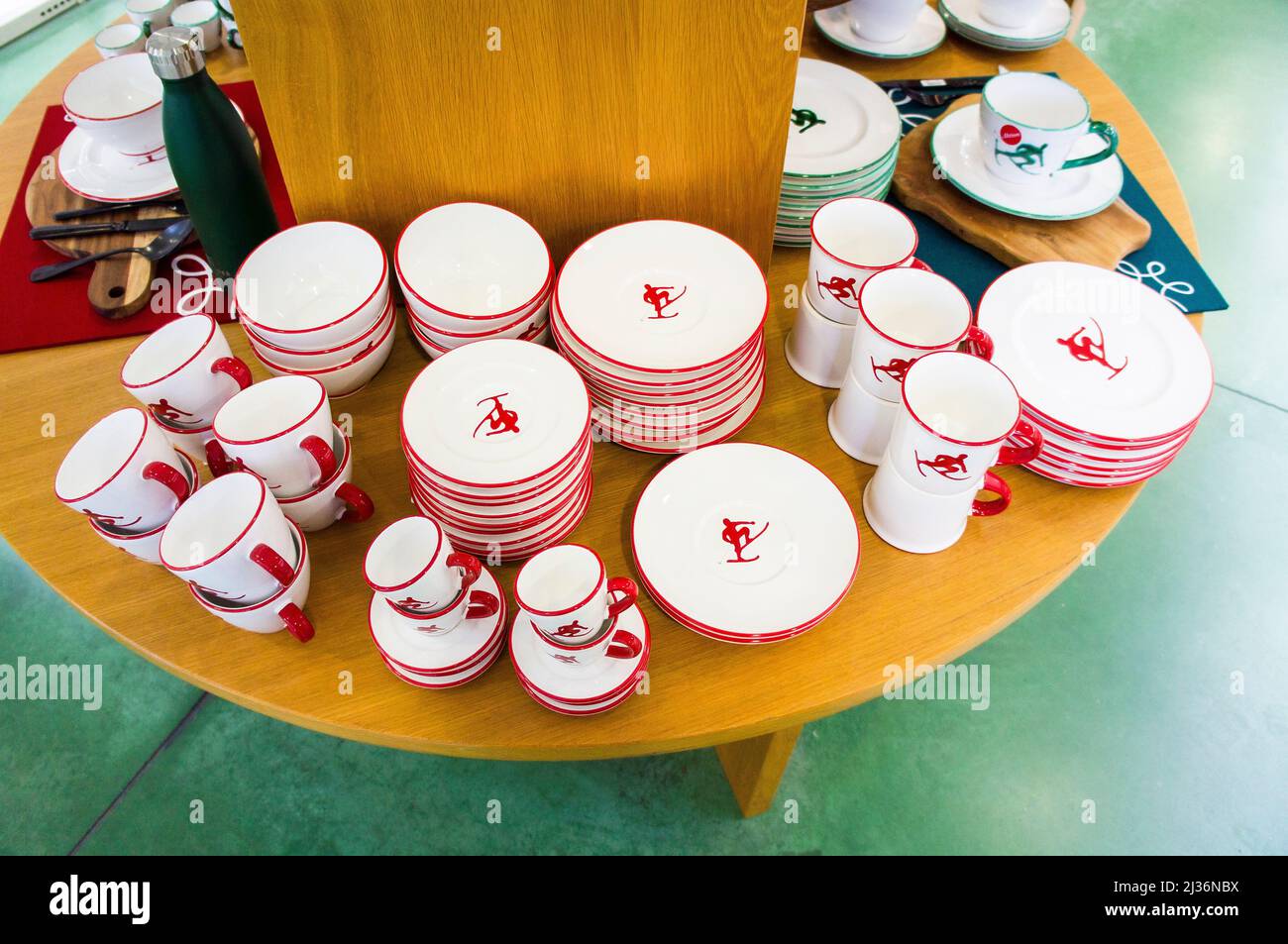 Gmundner Keramik ceramic factory producing branded pottery in Gmunden,  Salzkammergut, Upper Austria, February 21, 2022. (CTK Photo/Libor Sojka  Stock Photo - Alamy