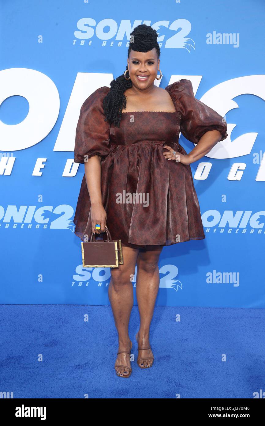 Los Angeles, Ca. 5th Apr, 2022. Natasha Rothwell at Sonic The Hedgehog