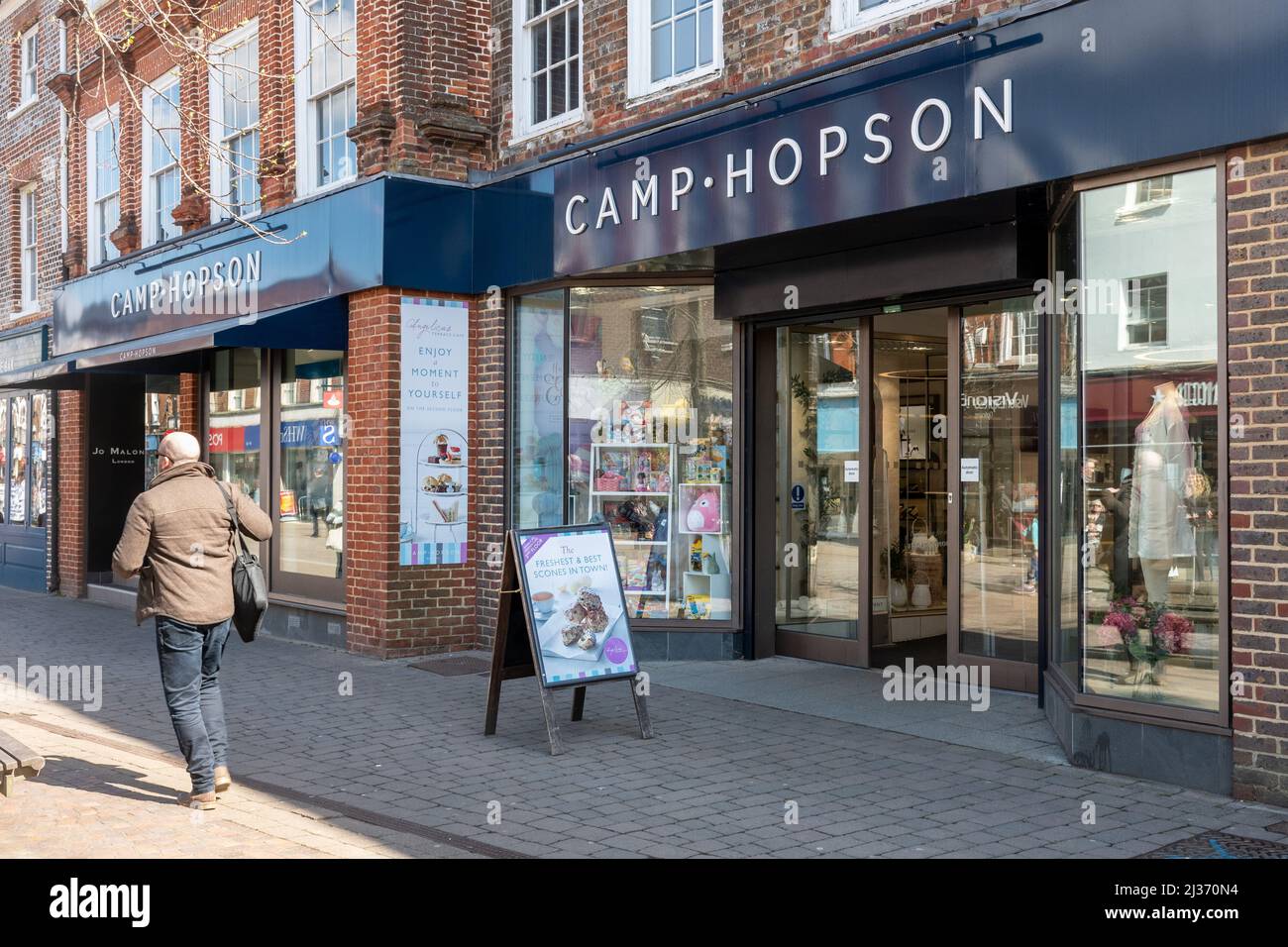 Camp Hopson department store in Newbury town centre, Berkshire, England