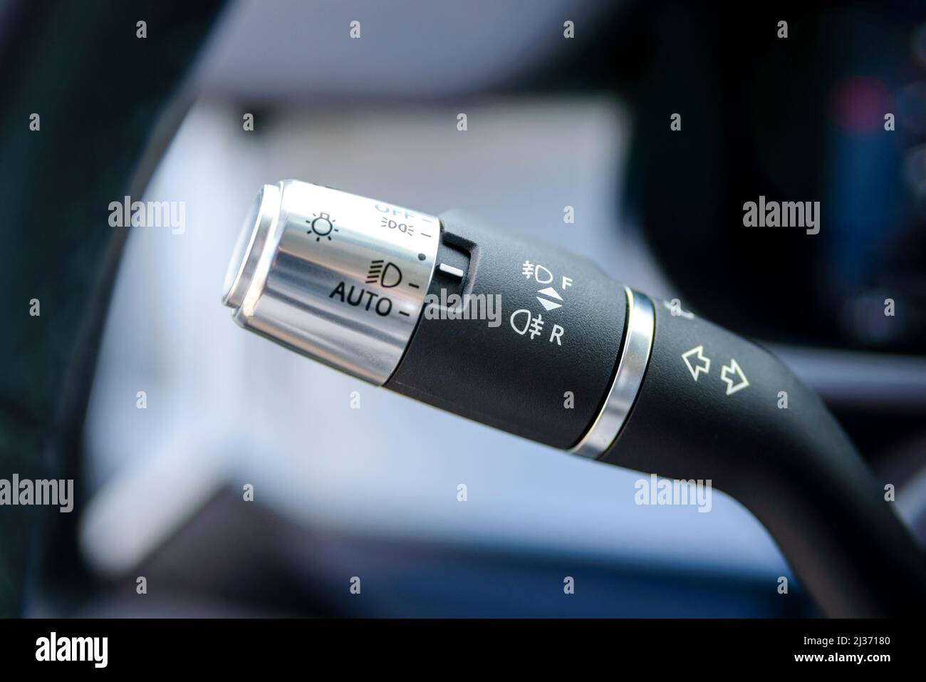Headlight controlling stick hi-res stock photography and images - Alamy