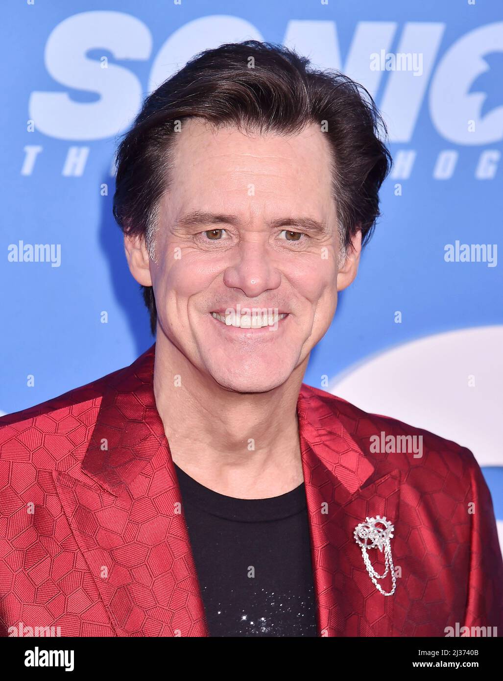 LOS ANGELES, CA - APRIL 05: Jim Carrey attends the Los Angeles premiere ...