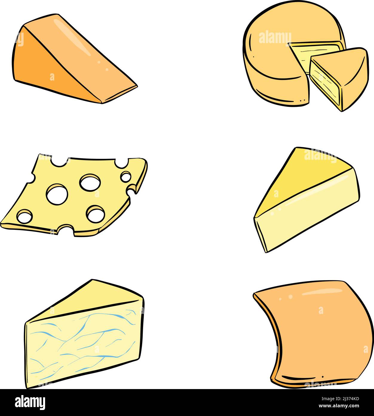 cheese wheel illustration