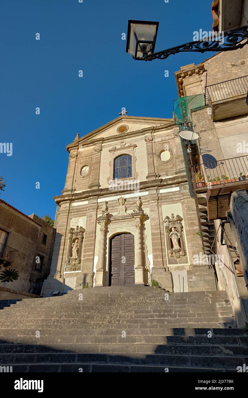 Madonna delle Catene Church in Castiglione di Sicilia town, Sicily