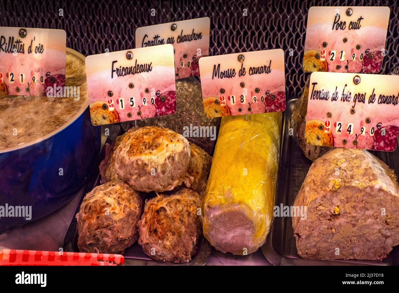 France-Food- ''Charcuterie'',... Stock Photo