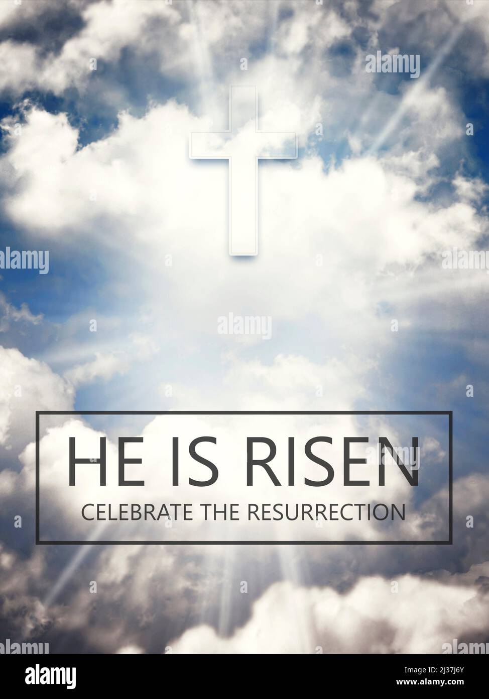 Risen christ easter hi-res stock photography and images - Alamy