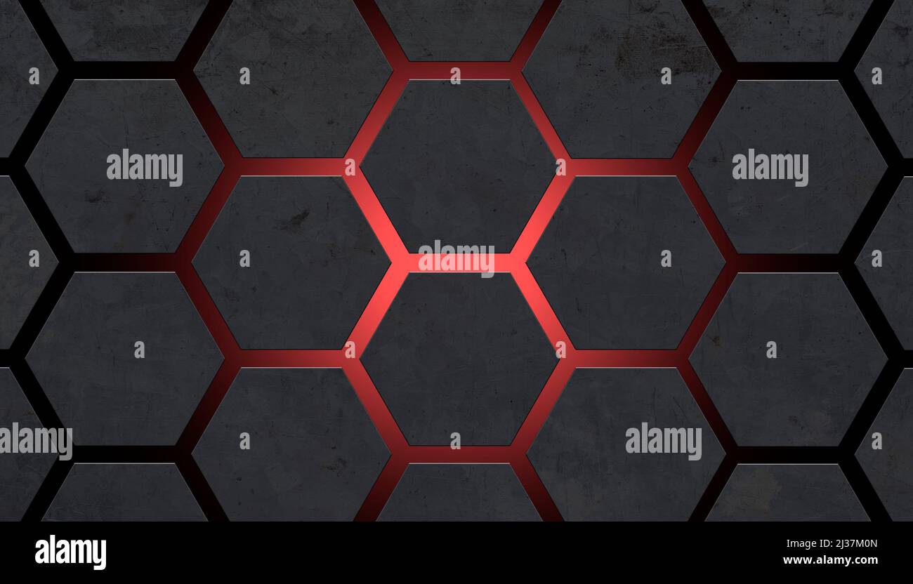 Hexagon design hi-res stock photography and images - Alamy