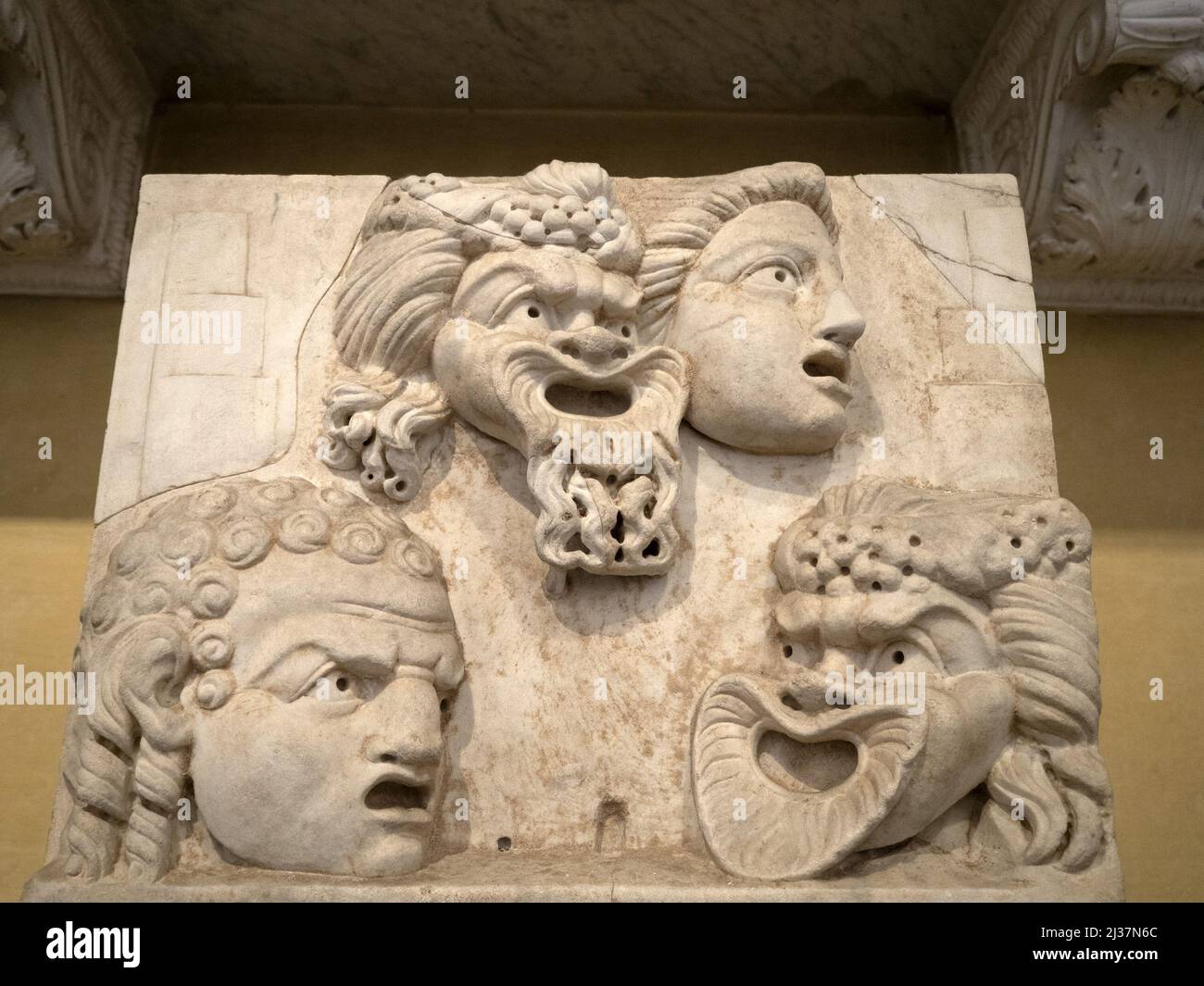 old marble roman figure sculpture statue detail Stock Photo - Alamy
