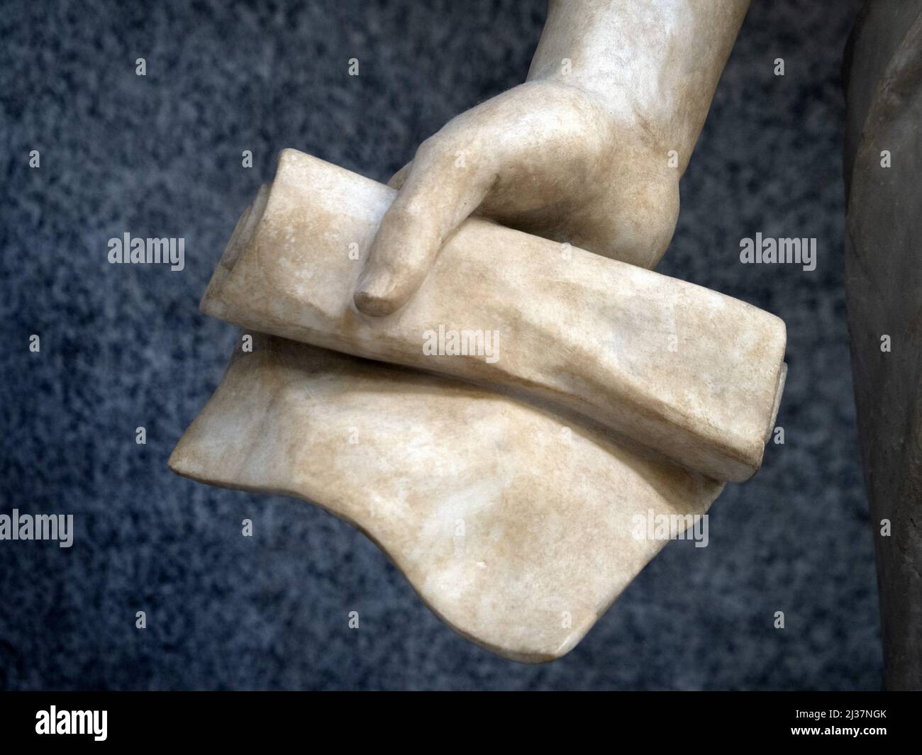 old marble roman figure sculpture statue detail Stock Photo - Alamy