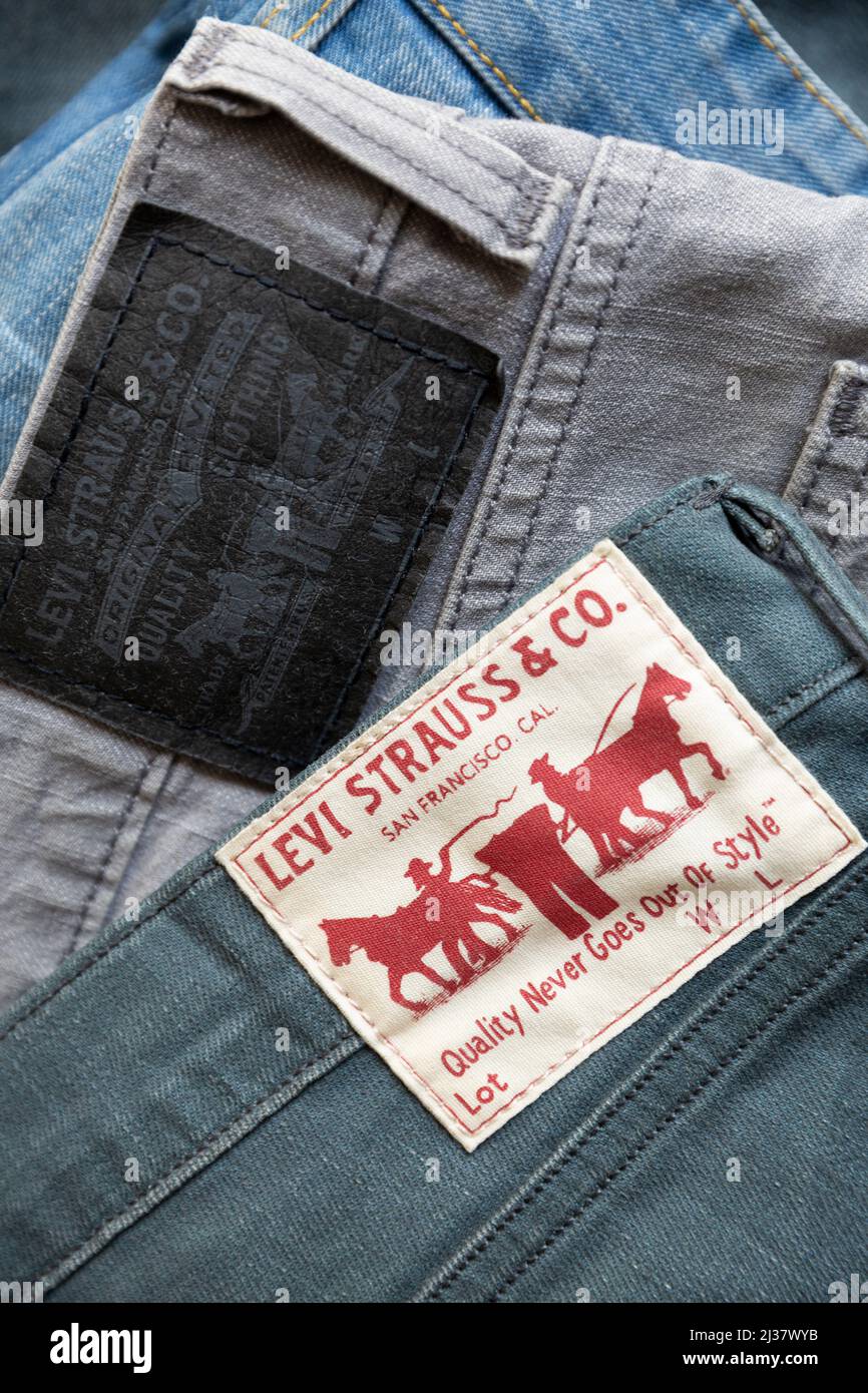 Levi's jeans retro hi-res stock photography and images - Alamy
