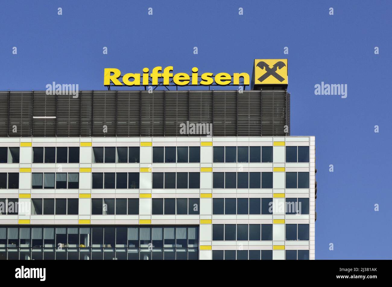 Raiffeisen building hi-res stock photography and images - Alamy