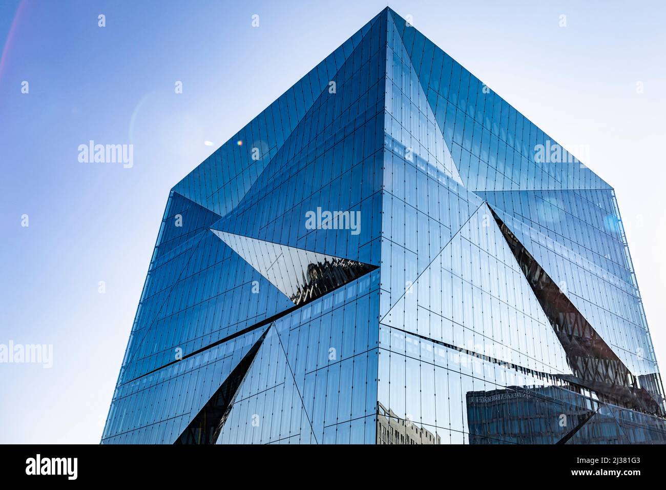 Berlin, Germany: Smart Office Building 'Cube Berlin' Stock Photo - Alamy