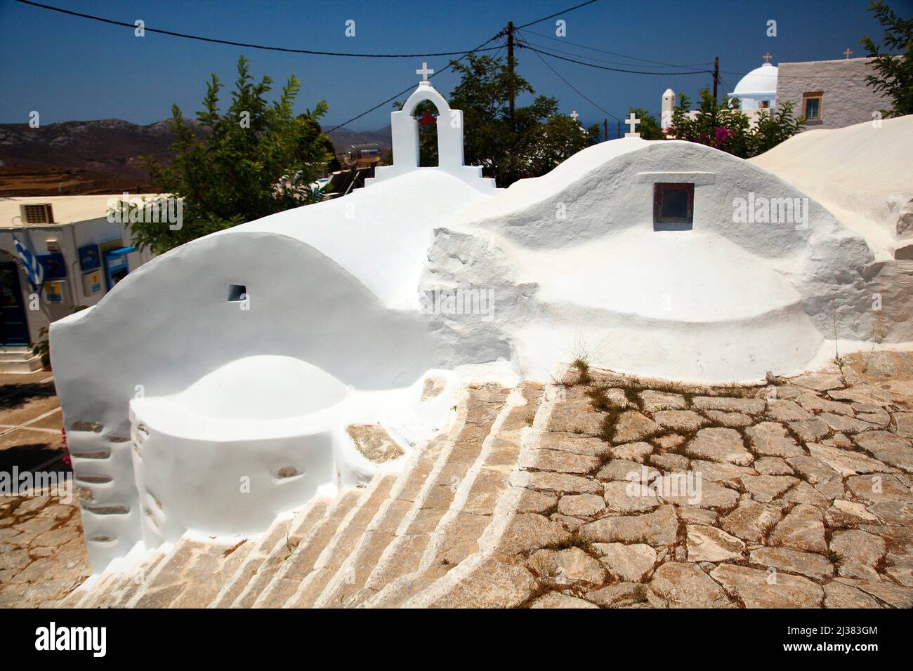Greece cyclades islands amorgos hora hi-res stock photography and images -  Alamy