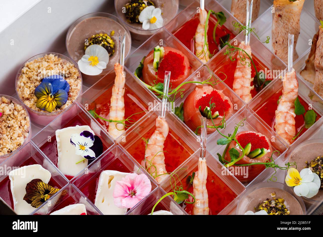 Catering for events. Buffet snacks Stock Photo Alamy