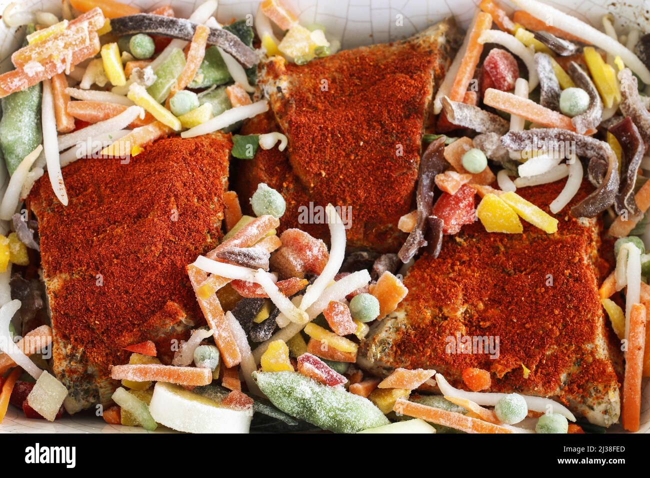 Roasted ribs with herbs and vegetables. Lunch time Stock Photo Alamy