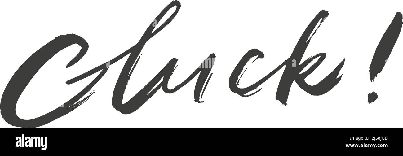 Vector good luck lettering in German language Stock Vector Image & Art