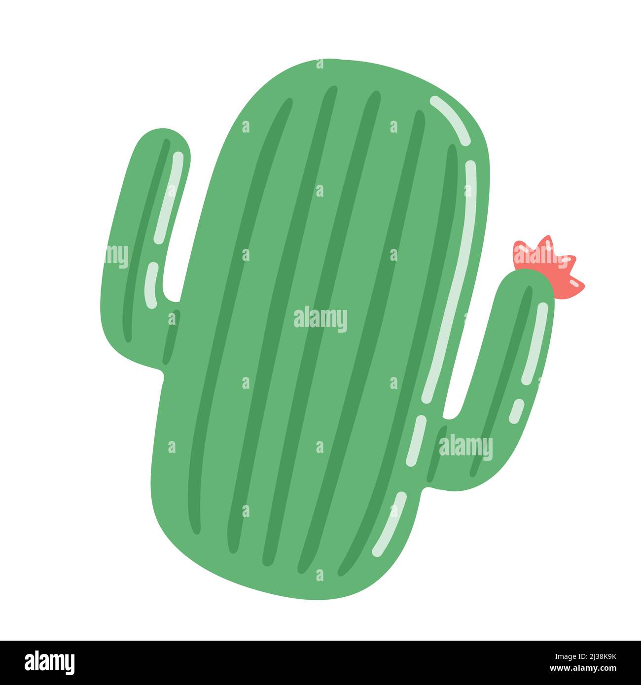 Summer rubber ring in flat design, vector Stock Vector