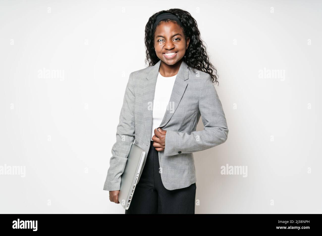 Professional shot black woman hi-res stock photography and images - Alamy